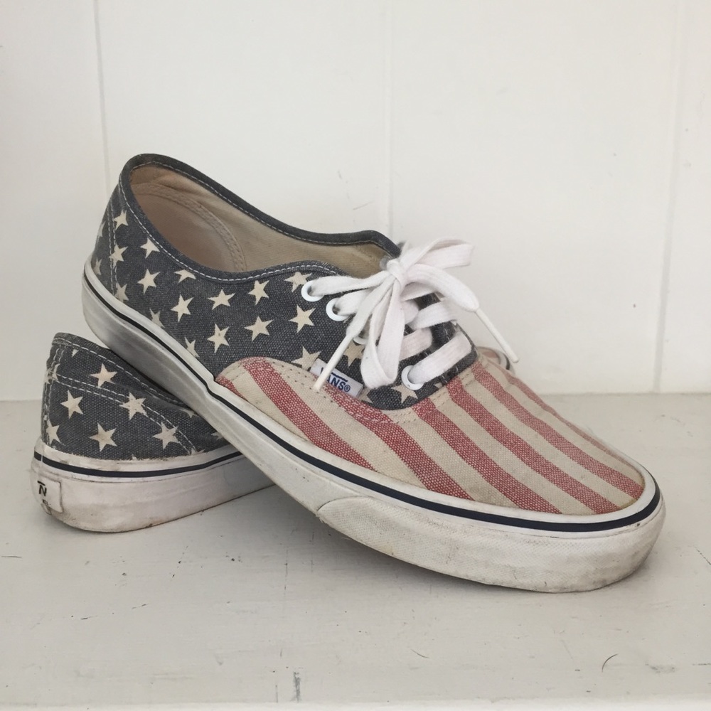 Vans Van Doren Stars and Stripes sz 10